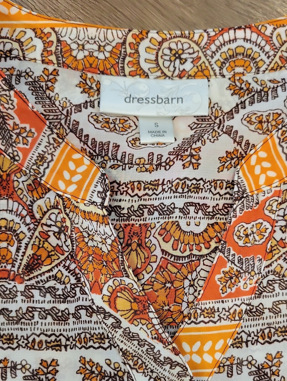 Dressbarn Small Like New Sheer Lightweight Blouse - Picture 2 of 8